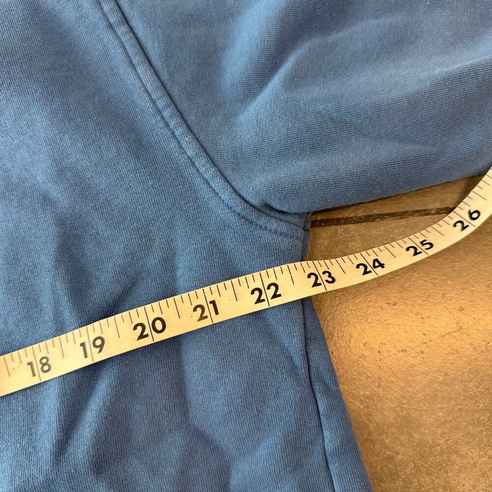 Vintage Y2K Urban Outfitters Cozy Blue 3 Longsleeve Crewneck Sweatshirt S - Picture 5 of 6